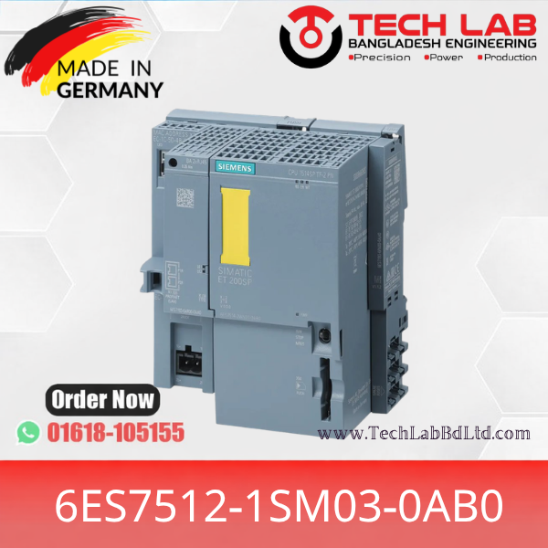 SIEMENS  SIMATIC CPU 1512SP F-1 PN Supplier in Bangladesh.  Mlfb 6ES7512-1SM03-0AB0 price
