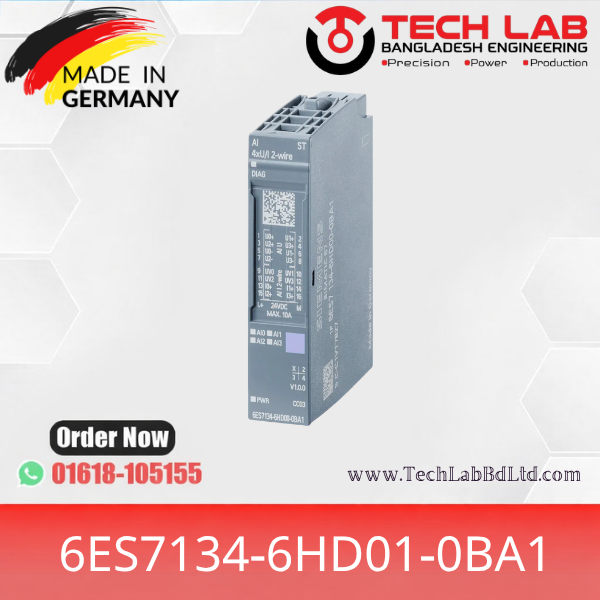 SIEMENS  SIMATIC ET 200SP, AI 4xU/I 2-Wire ST, PU 1 Bangladesh.  Mlfb- 6ES7134-6HD01-0BA1 price