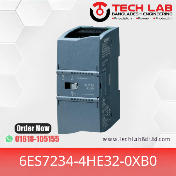 Siemens S7 1200 Analog Input Output Module SM1234 6ES7234-4HE32-0XB0 Price in Bangladesh | Siemens Analog Output Module Best Price