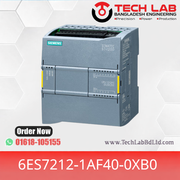 Siemens S7-1200 CPU1212FC  6ES7212-1AF40-0XB0 Price In Bangladesh  | Siemens S7-1200 PLC Best Price in BD